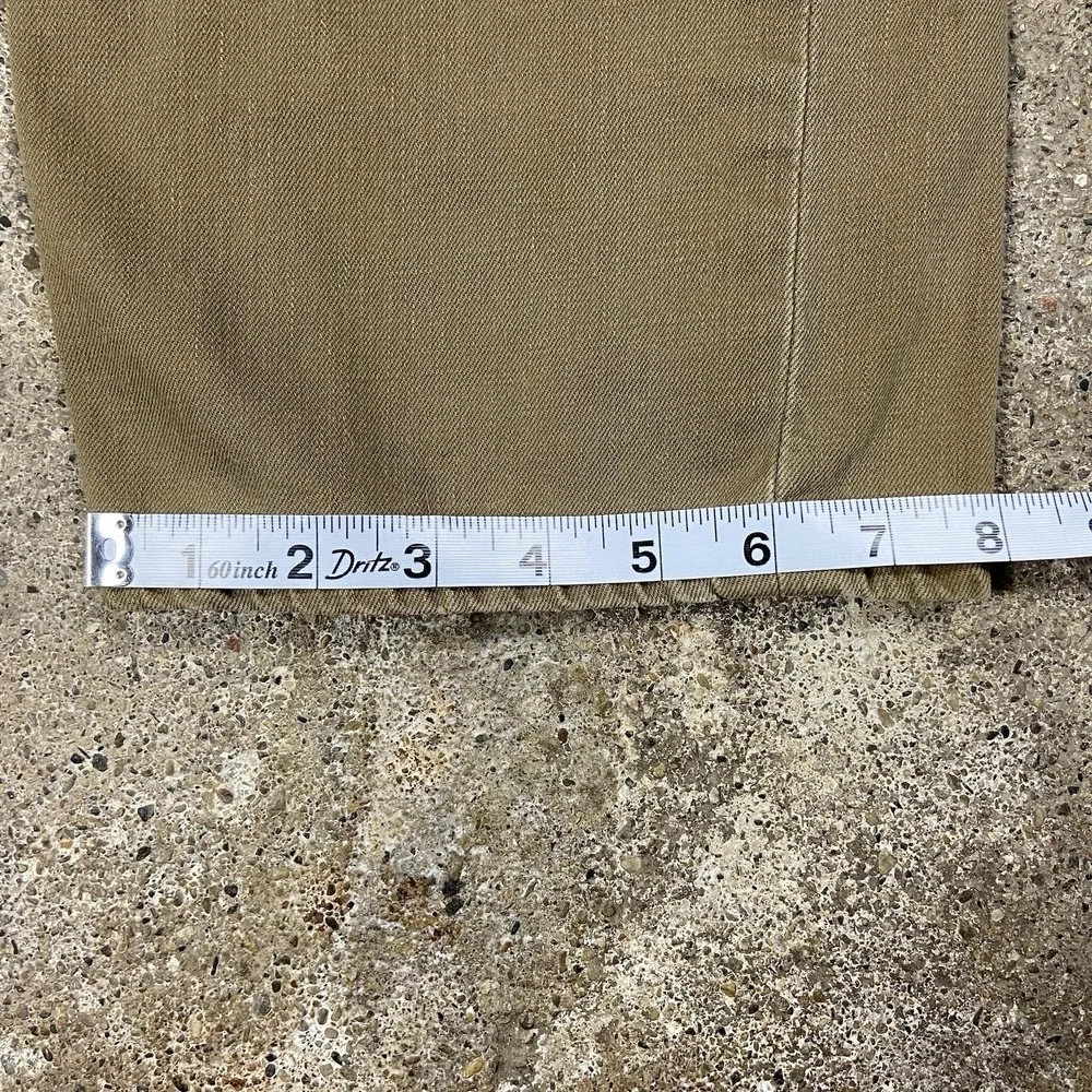 Levi's 505 Jeans Size 34x32 Beige Denim Medium Wash Classic Straight Leg Fit
